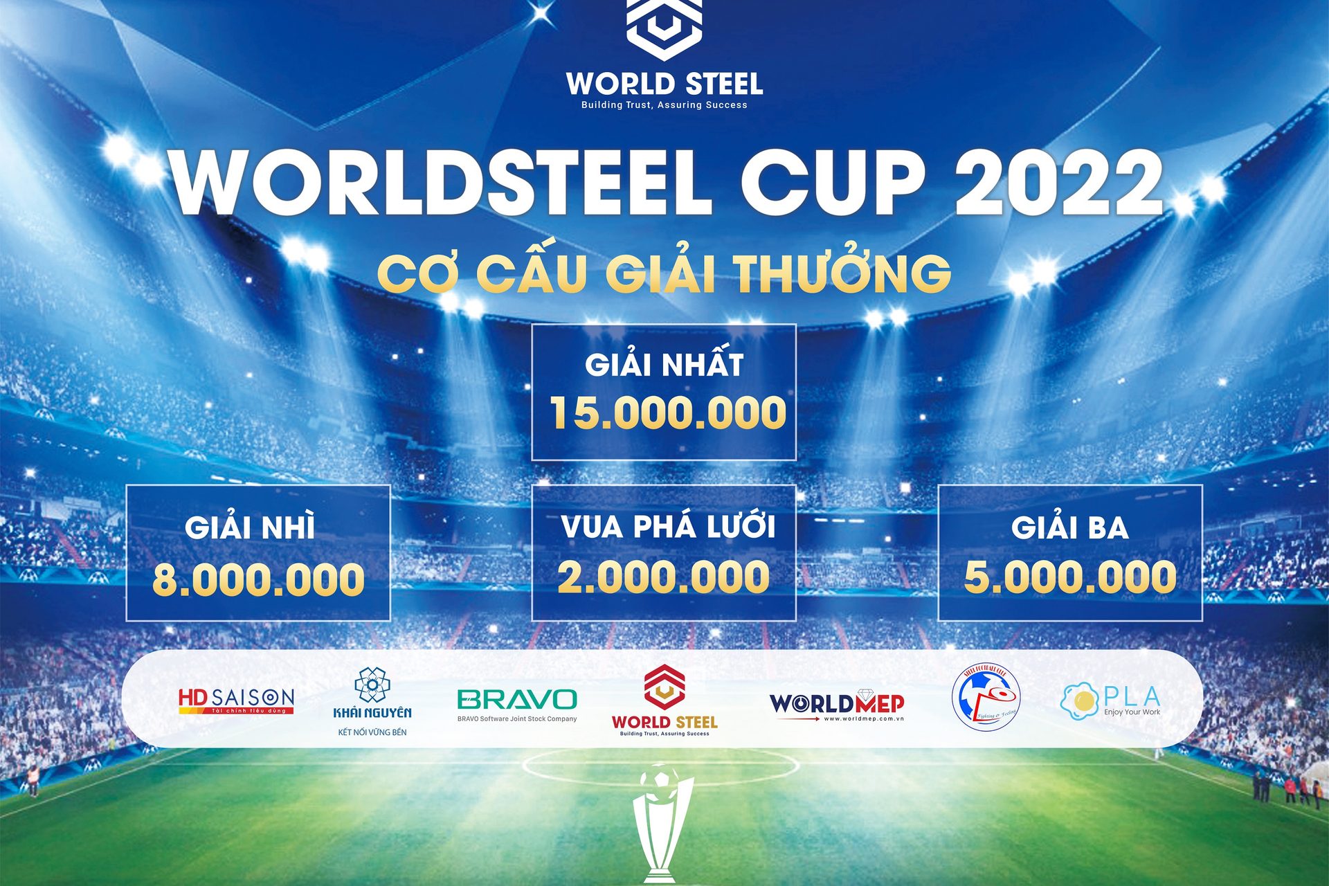 Khai mạc giải đấu WorldSteel Cup 2022